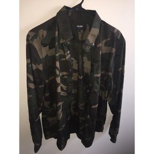 ♠️ Jack Spade ♠️ Green Buckner Camo Work Shirt